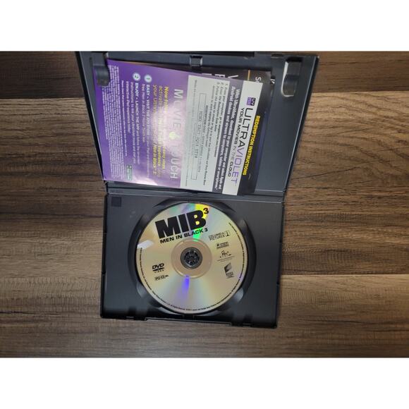 MIB3 Men in Black 3 DVD Movie Comedy Action& Adventure Science Fiction - Picture 3 of 3